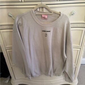 Lonely Ghost Brown Sweater